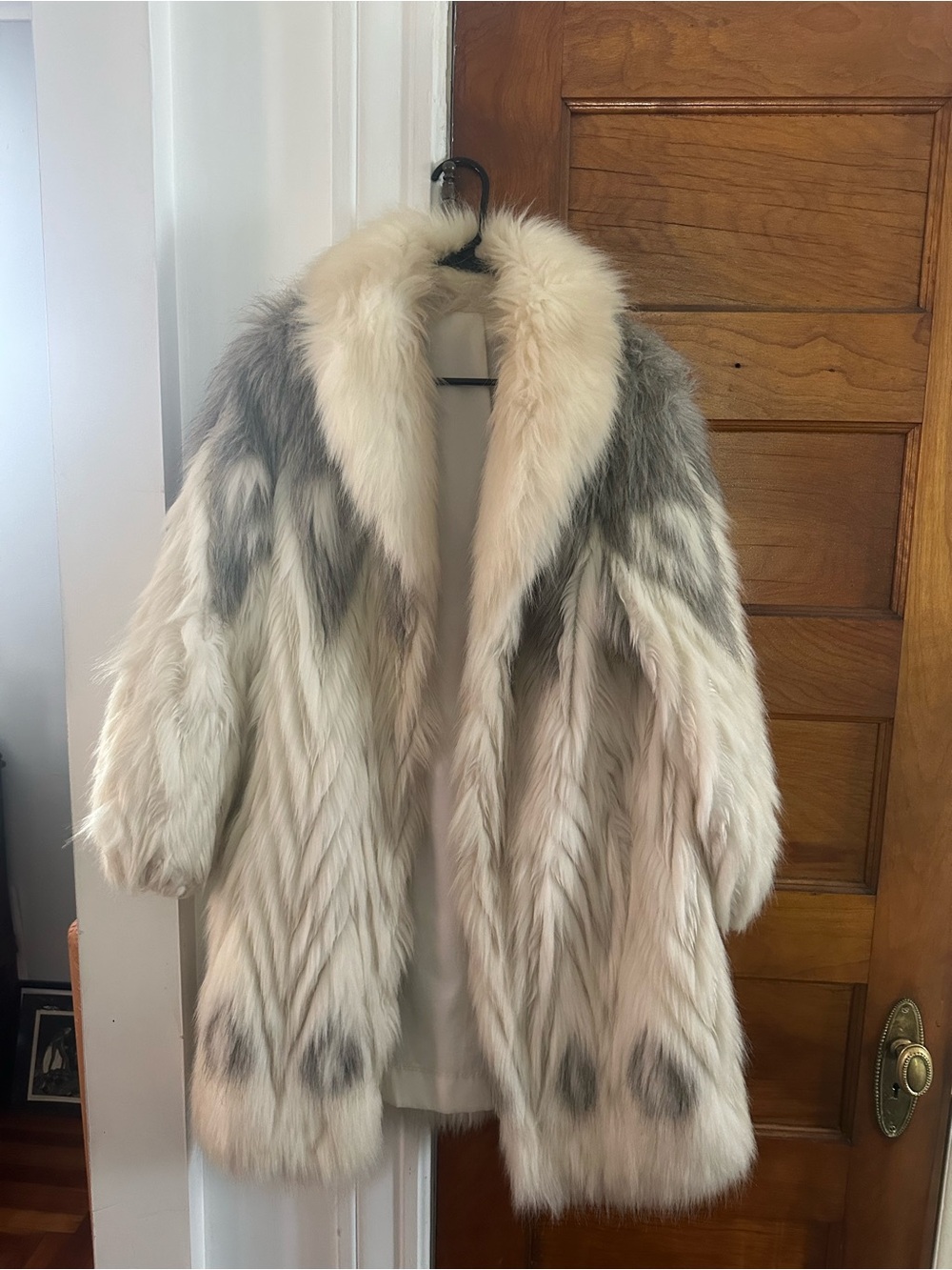 Vintage Astraka of London Faux Fur Coat – Made in England
